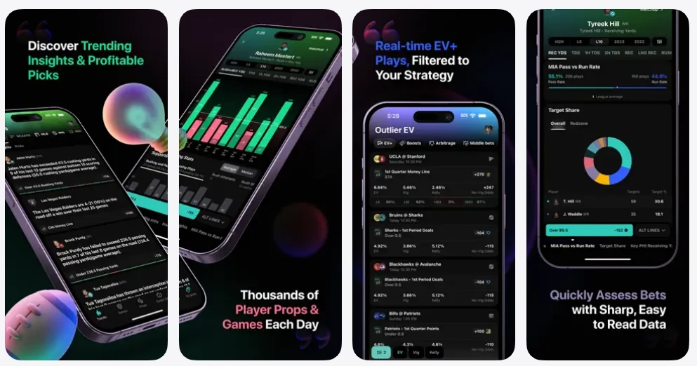 Outlier app interface screenshot