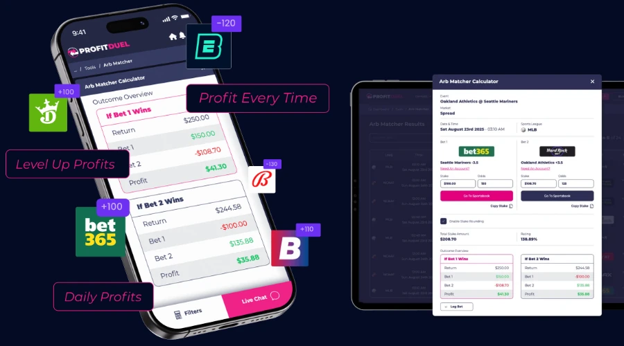 ProfitDuel — arbitrage betting tool